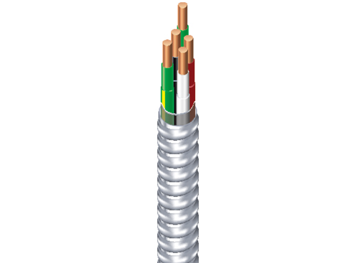 cable armado tipo mc thhn